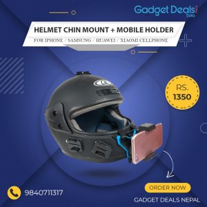 Motorcycle Helmet Chin Mount