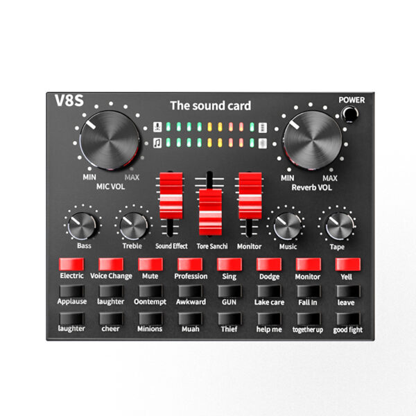 V8S Live Sound Card