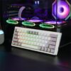 ZIFRIEND ZA63 PRO Mechanical Keyboard - 63 Keys, Hot-Swappable, RGB Backlit, Wired/Wireless 3 Mode Gaming Keyboard - Image 13