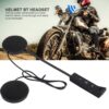 Helmet BT Headset, BT11 Motorcycle Helmet BT Headset Hands-Free Calling HiFi Headphone with Rechargeable Li-ion Battery - Image 2