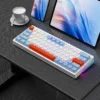 ZIFRIEND ZA63 PRO Mechanical Keyboard - 63 Keys, Hot-Swappable, RGB Backlit, Wired/Wireless 3 Mode Gaming Keyboard - Image 4