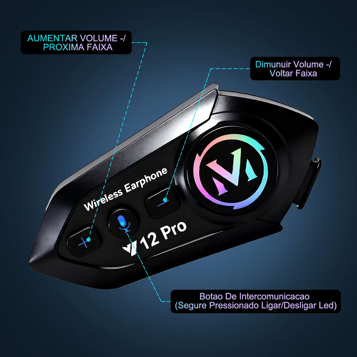 Motorcycle Helmet Bluetooth Headset